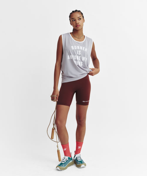 MESH RUNNER CLUB SLEEVELESS TOP - 5 COLORS GREY