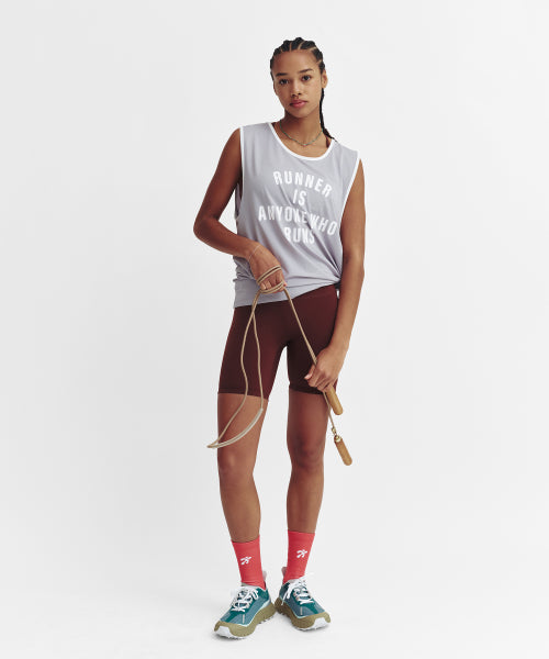 MESH RUNNER CLUB SLEEVELESS TOP - 5 COLORS GREY
