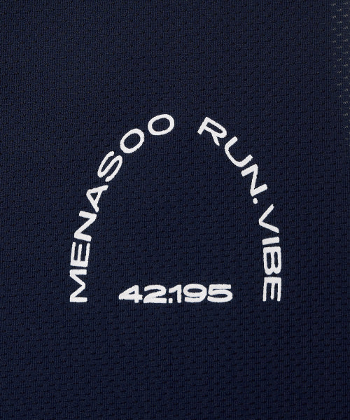MESH RUNNER CLUB SLEEVELESS TOP - 5 COLORS NAVY