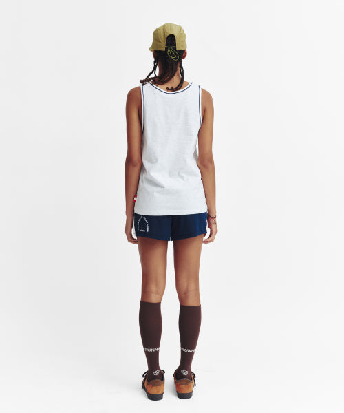 SIGNATURE DOUBLE BINDING SLEEVELESS TOP - 5 COLORS MELANGE