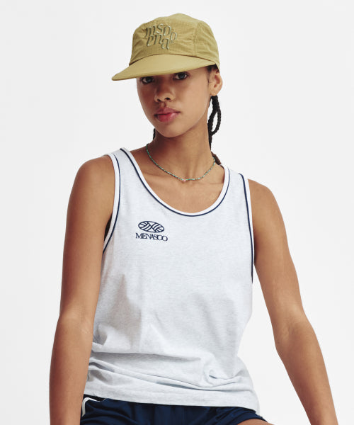 SIGNATURE DOUBLE BINDING SLEEVELESS TOP - 5 COLORS MELANGE