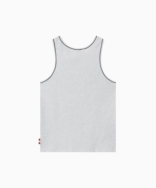 SIGNATURE DOUBLE BINDING SLEEVELESS TOP - 5 COLORS MELANGE