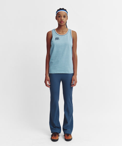 SIGNATURE DOUBLE BINDING SLEEVELESS TOP - 5 COLORS BLUE
