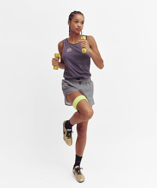 SIGNATURE DOUBLE BINDING SLEEVELESS TOP - 5 COLORS CHARCOAL