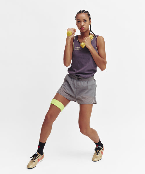 SIGNATURE DOUBLE BINDING SLEEVELESS TOP - 5 COLORS CHARCOAL