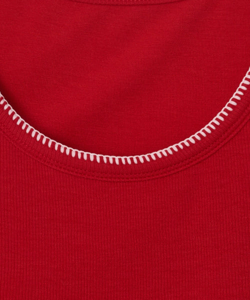 SOFT MERROW BRA TOP - 3 COLORS RED
