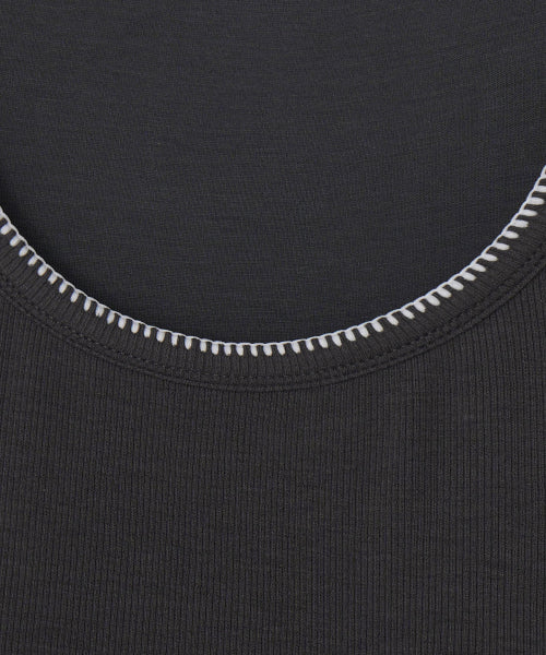 SOFT MERROW BRA TOP - 3 COLORS CHARCOAL