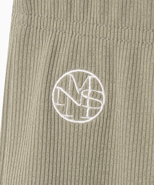 MOVE FIT BOOTCUT RIBBED PANTS - 3 COLORS BEIGE