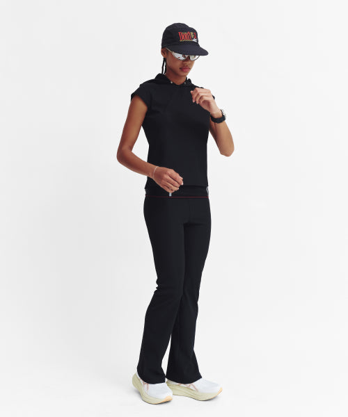 MOVE FIT BOOTCUT RIBBED PANTS - 3 COLORS BLACK