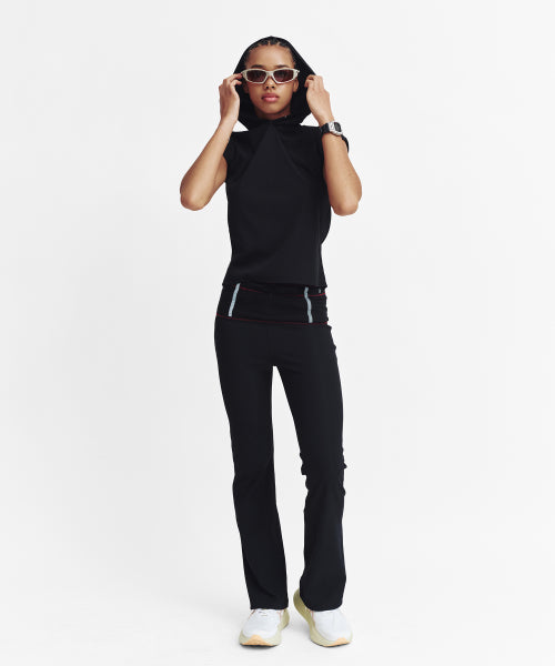 MOVE FIT BOOTCUT RIBBED PANTS - 3 COLORS BLACK
