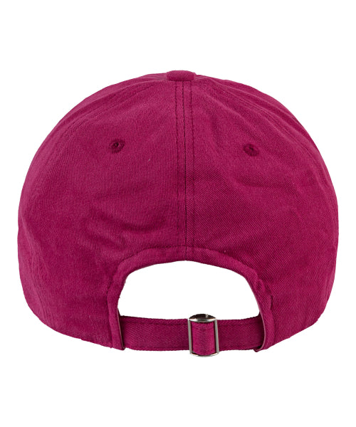 SANTA MONICA COTTON BALL CAP-RED - 12 COLORS AS SHOWN