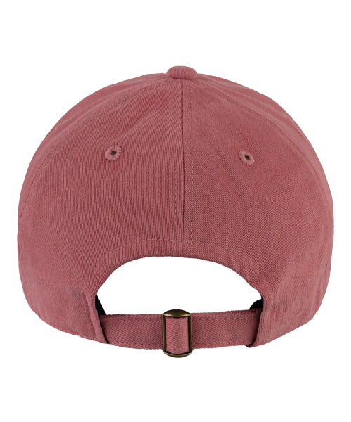 SANTA MONICA COTTON BALL CAP-RED - 12 COLORS PINK