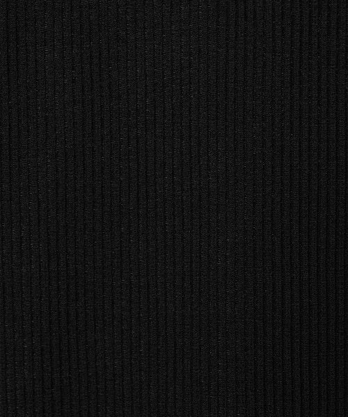 MOVE HOOD RIBBED TOP - 3 COLORS BLACK
