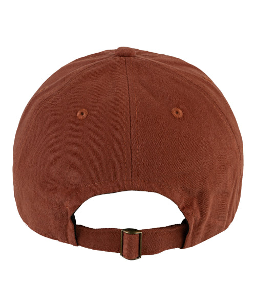 SANTA MONICA COTTON BALL CAP-RED - 12 COLORS BROWN