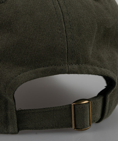 SANTA MONICA COTTON BALL CAP-RED - 12 COLORS KHAKI
