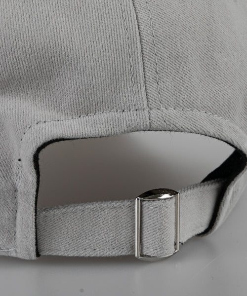 SANTA MONICA COTTON BALL CAP-RED - 12 COLORS GREY