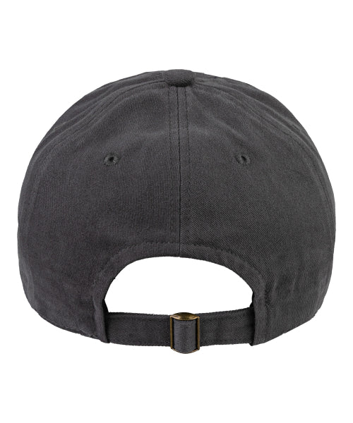SANTA MONICA COTTON BALL CAP-RED - 12 COLORS CHARCOAL