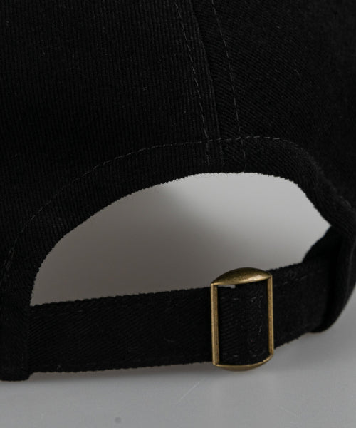 SANTA MONICA COTTON BALL CAP-RED - 12 COLORS BLACK