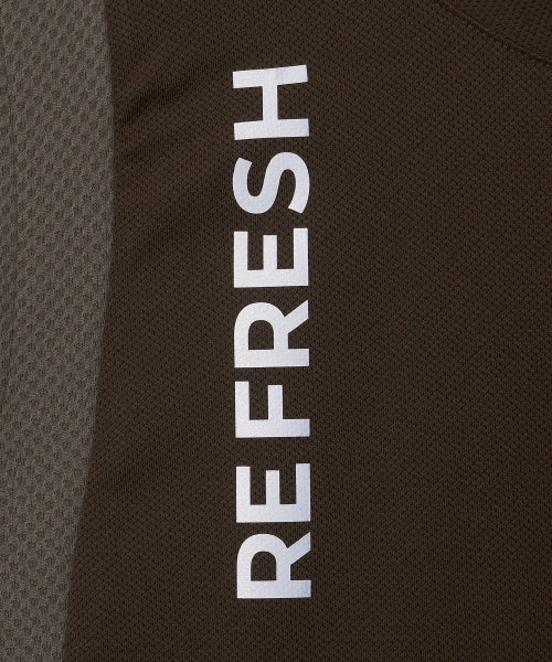 REFOCUS MESH SLEEVELESS TOP - 6 COLORS BROWN