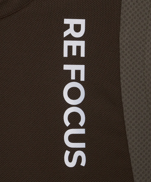 REFOCUS MESH SLEEVELESS TOP - 6 COLORS BROWN