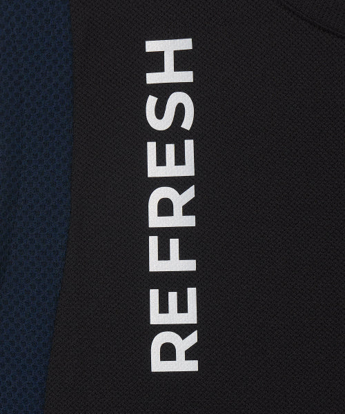 REFOCUS MESH SLEEVELESS TOP - 6 COLORS BLACK