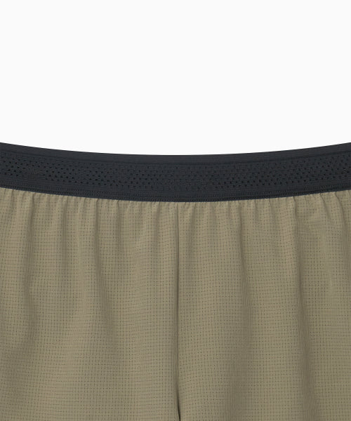 SIDE LINE RUNNING SHORTS - 4 COLORS BEIGE
