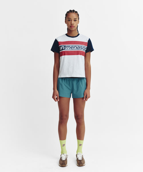 SIDE LINE RUNNING SHORTS - 4 COLORS BLUE