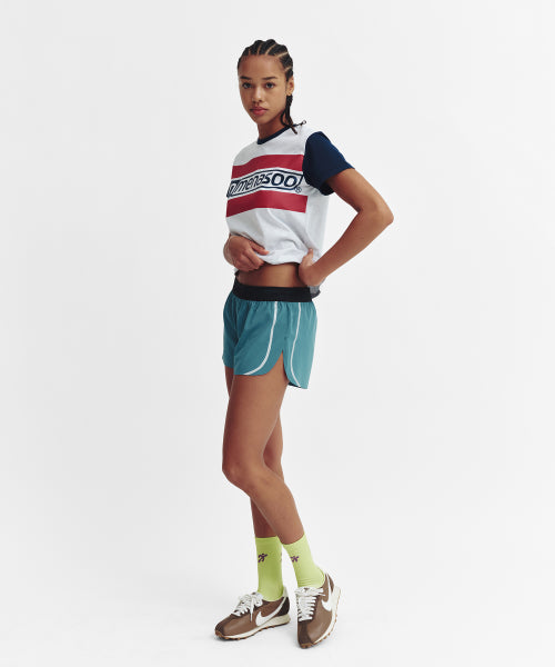 SIDE LINE RUNNING SHORTS - 4 COLORS BLUE