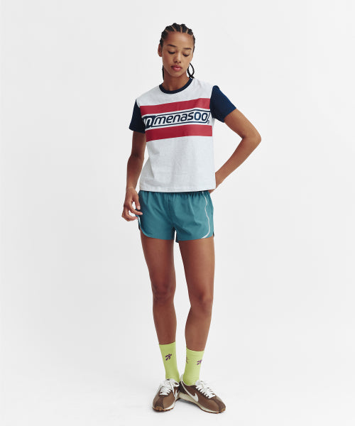 SIDE LINE RUNNING SHORTS - 4 COLORS BLUE