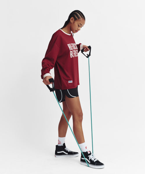 SIDE LINE RUNNING SHORTS - 4 COLORS BLACK