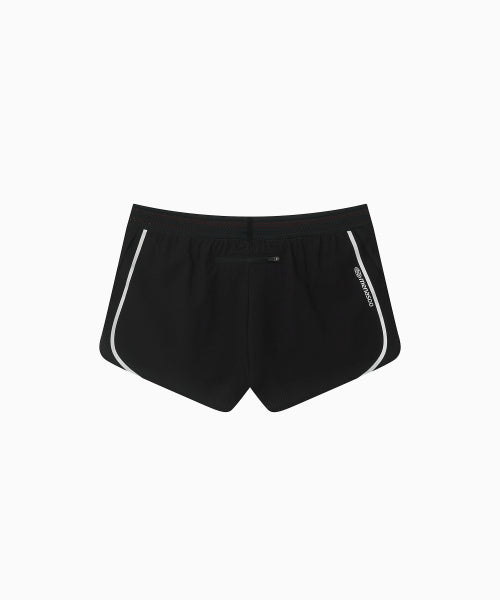 SIDE LINE RUNNING SHORTS - 4 COLORS BLACK