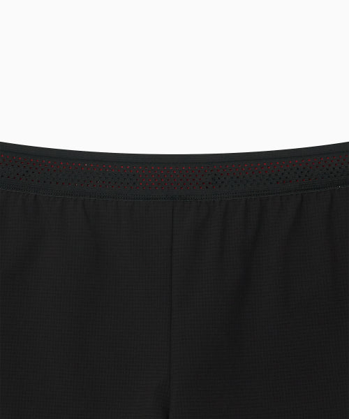 SIDE LINE RUNNING SHORTS - 4 COLORS BLACK