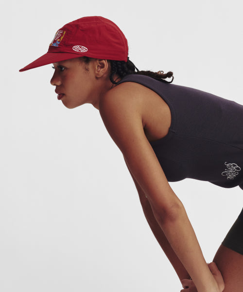 FEEL YOUR BREATH RUNNING CAP - 4 COLORS RED