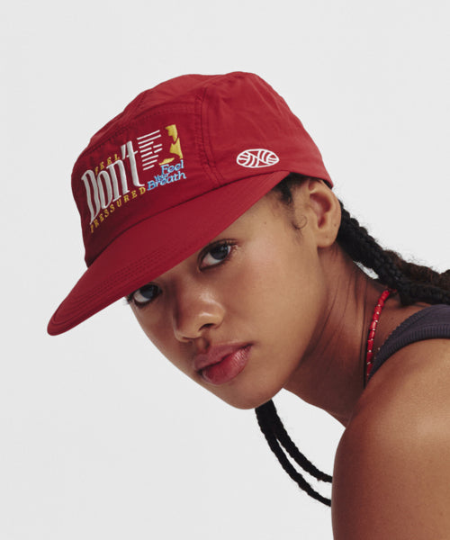 FEEL YOUR BREATH RUNNING CAP - 4 COLORS RED