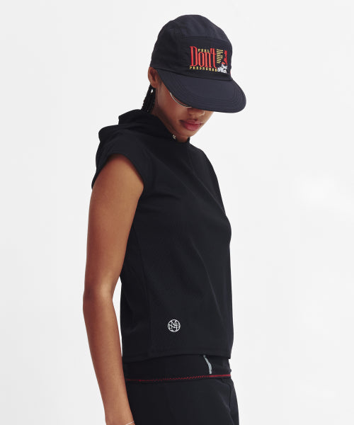 FEEL YOUR BREATH RUNNING CAP - 4 COLORS BLACK