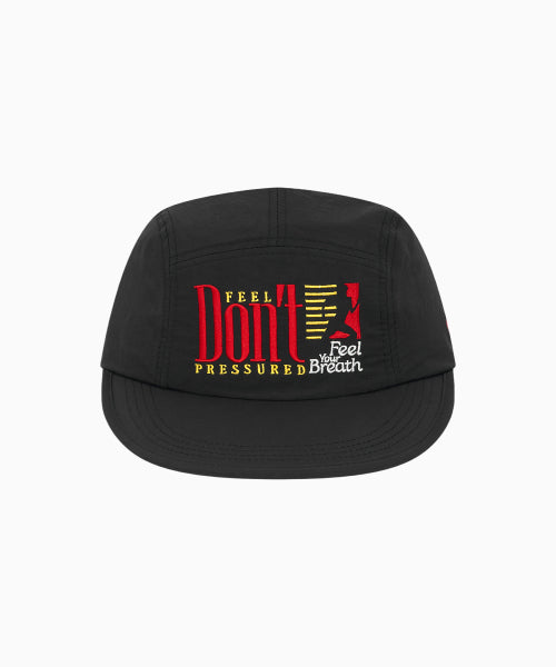 FEEL YOUR BREATH RUNNING CAP - 4 COLORS BLACK