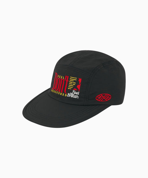 FEEL YOUR BREATH RUNNING CAP - 4 COLORS BLACK