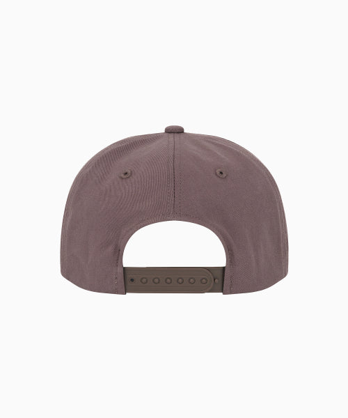 MOUNTAIN LOGO COTTON CAP - 2 COLORS BROWN