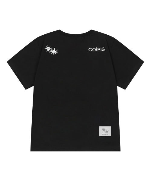 SHORT SLEEVE TEE - 2 COLORS BLACK