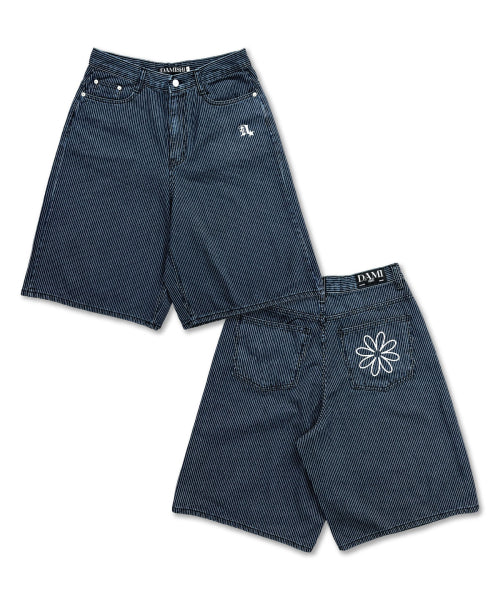 TEE STRIPE PANTS NAVY