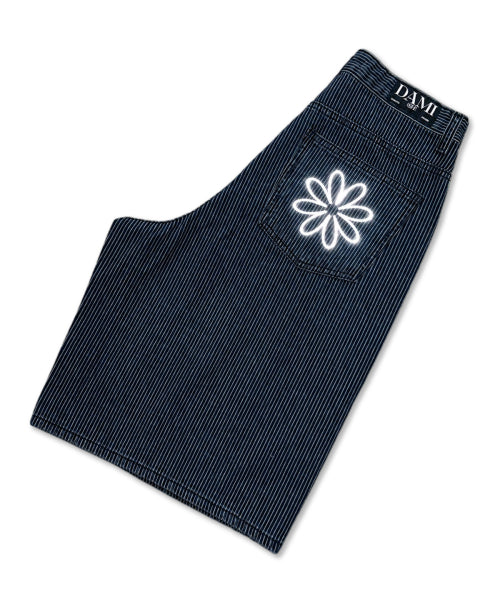 TEE STRIPE PANTS NAVY