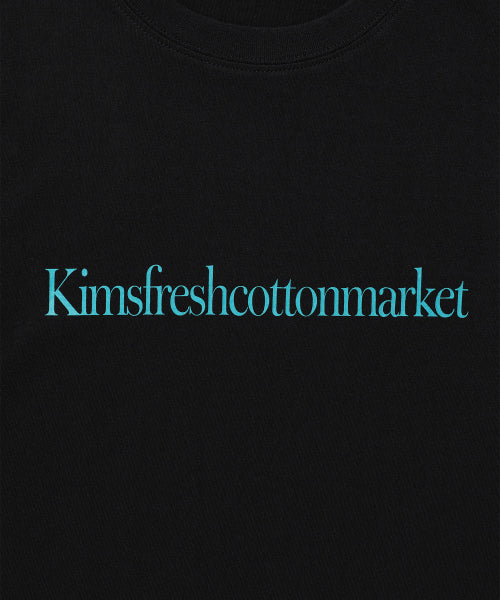 KIMS SLEEVE ROLL UP T-SHIRT - 3 COLORS BLACK