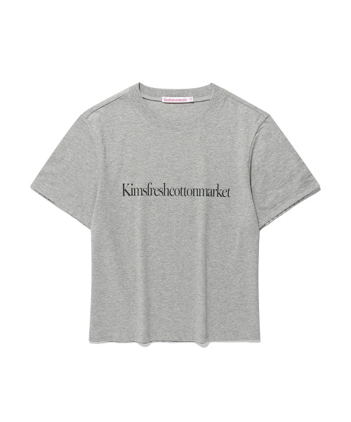 KIMS SLEEVE ROLL UP T-SHIRT - 3 COLORS GREY