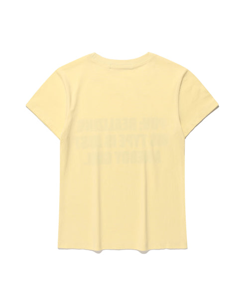 VOIX POV LOGO TEE - 6 COLORS YELLOW