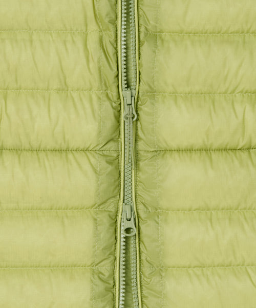 WOMENS SHEER HOODED LIGHT DOWN JACKET #韓韶禧同款! - 8 COLORS YELLOW