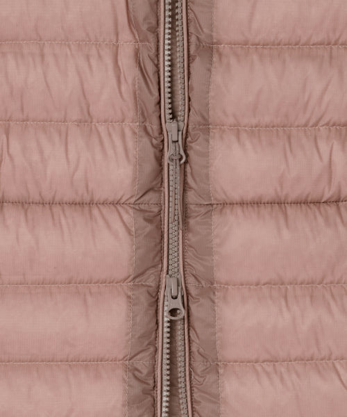 WOMENS SHEER HOODED LIGHT DOWN JACKET #韓韶禧同款! - 8 COLORS PINK