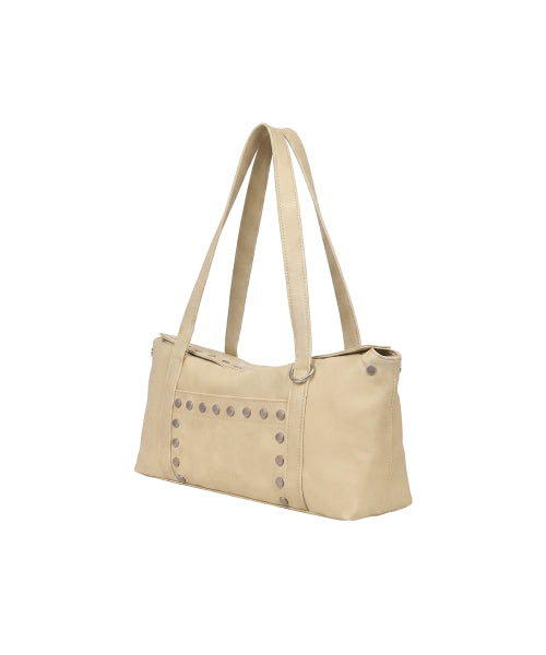 FLAT STUD SHOULDER BAG - 5 COLORS BUTTER