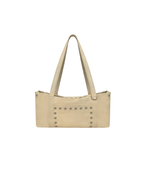 FLAT STUD SHOULDER BAG - 5 COLORS BUTTER