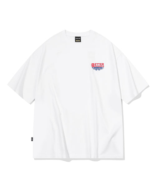 DAY SHORT SLEEVE TEE - 3 COLORS WHITE