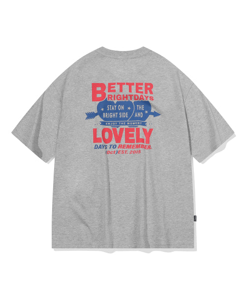 DAY SHORT SLEEVE TEE - 3 COLORS GREY